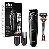 Braun BT5242 Regolabarba Uomo, Rifinitore e Tagliacapelli con Lame Affilate di Lunga Durata e 39...