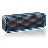 Aigoss S1 Altoparlante Bluetooth Portatile per Esterni V4.2 Vivavoce Integrato con Doppio Driver...