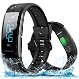 ELEGIANT Fitness Tracker, Orologio Braccialetto Fitness Bluetooth Impermeabile IP67 per Samsung...