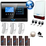 ITALIAN ALARM mod. CONNECTION 2022, Antifurto Allarme Casa Wireless, connessione a INTERNET wifi di...