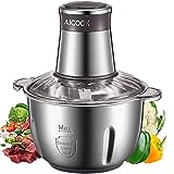 Tritatutto Elettrico, Aicook Frullatore Tritatutto da Cucina Elettrico con 2.5L Ciotola in Acciaio...
