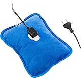 CH Handel - Borsa dell'acqua calda elettrica, cuscino riscaldante