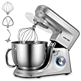 CHeflee 1800W Impastatrice Planetaria Multifunzione Professionale, Capacità 7,2 Litri Ciotola, 6...