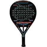 Dunlop Racchetta da paddle Inferno Elite LTD Orange-Blue, Adulti Unisex, Arancione-Blu, Normale
