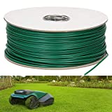 ECD Germany Filo di Confine Universale per Robot Tosaerba Ø 2,7 mm 250m Filo in CCA Stagnato Cavo...