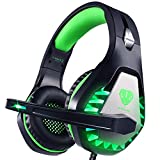 Cuffie Gaming con Microfono,3.5mm Cuffie da Gaming con Cancellazione del Rumore, Stereo Bass per...