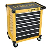 STANLEY STMT1-74306 Carrello da Officina a 7 Cassetti, Nero/Giallo, Taglia unica