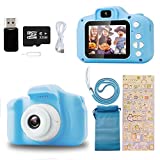 Ibello Fotocamera Bambini, Macchina Fotografica Digitale Videocamera 8MP 1080 HD Schermo da 2...