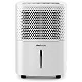 Pro Breeze Deumidificatore 12L / Day con display digitale dell'umidità, modalità Sleep, drenaggio...