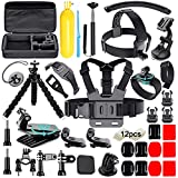 Soft digits 50 in 1 Action Camera Accessori Kit per GoPro Hero 2018 Hero 7 6 5 4 3 Hero 5 Black,...