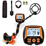 Metal Detector, SUNPOW Metal Detector Professionale per Adulti, Rilevatore Impermeabile ad Alta...