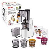 Imetec Succovivo Pro 2000 Estrattore di Succo Professionale a Freddo, Spremitura Lenta 48 Giri/Min,...