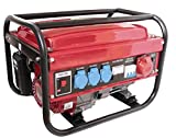 Generatore elettrico a benzina da 5500 W, trifasico e monofasico x 3 serbatoio da 15 l