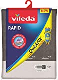 Vileda 142473 Rapid Copriasse da Stiro Universale, in Cotone e Alluminio, Termoriflettente, con...