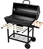 SunJas Barbecue/Griglia a Carbone BBQ Grill Carrello, Palla con Regolazione della Temperatura, Grill...