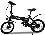 i-Bike I- Fold 20, Bicicletta Ripiegabile Elettrica con Pedalata Assistita Uomo, Ruote da 20”,...
