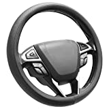 SEG Direct Pelle Microfibra Coprivolante Copertura Volante Nero 37-39cm