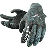 Cressi Scorfano Gloves Camou 3 mm, Guanti Immersione in Neoprene Ultra Stretch Verde Mimetico 3 mm...