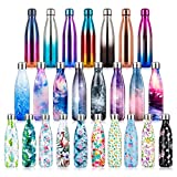 lalafancy Bottiglia Acqua in Acciaio Inox, Borraccia Sportiva Thermos Isolamento Sottovuoto a Doppia...